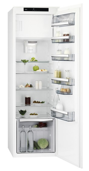 AEG SFE818E1DS combi-fridge Built-in