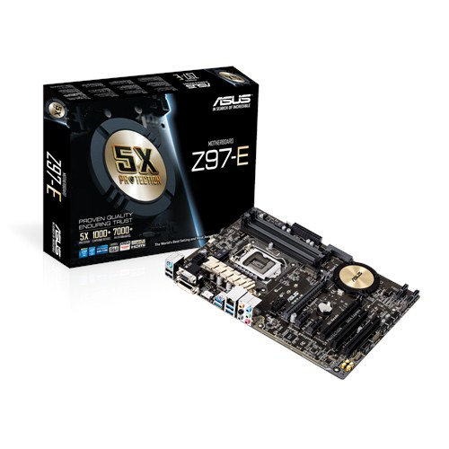 ASUS Z97-E motherboard Intel® Z97 LGA 1150 (Socket H3) ATX – image 1
