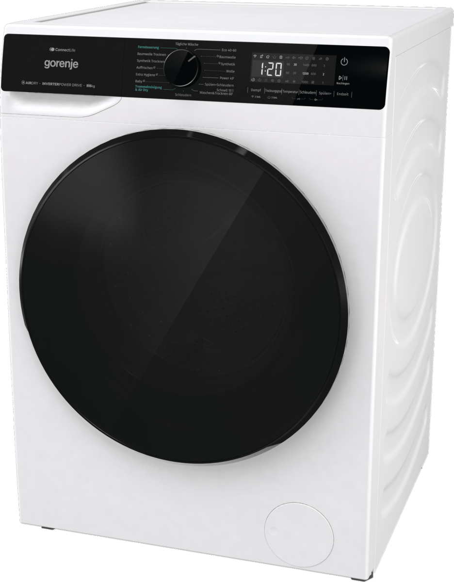 Gorenje G600 WD2PA964ADW/DE washer dryer Freestanding Front-load White – image 8