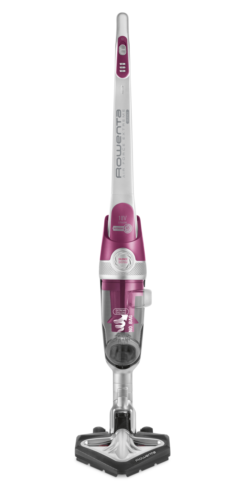 Rowenta Air Force Extreme Silence RH8919 Stick vacuum Battery Dry Foam Bagless