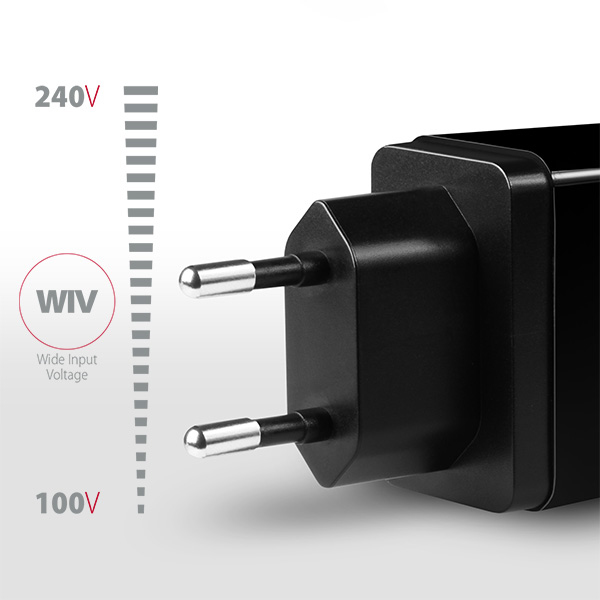 Axagon ACU-QC19 mobile device charger Mobile phone, Power bank, Smartphone, Tablet, Universal Black AC Fast charging Indoor – image 3