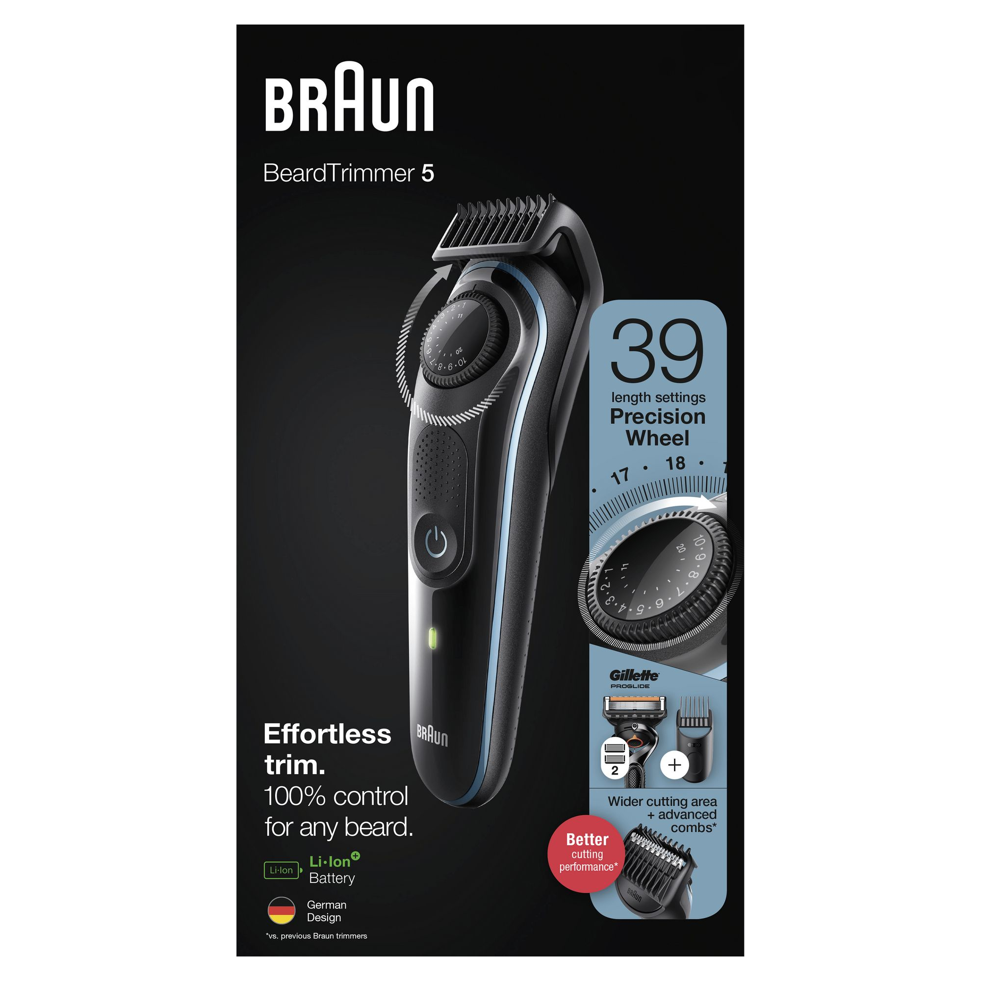 Braun BeardTrimmer 5 BT5340 AC/Battery 39 – image 1