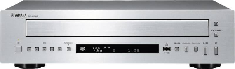 Yamaha CD-C603 Silver HiFi CD player – image 2