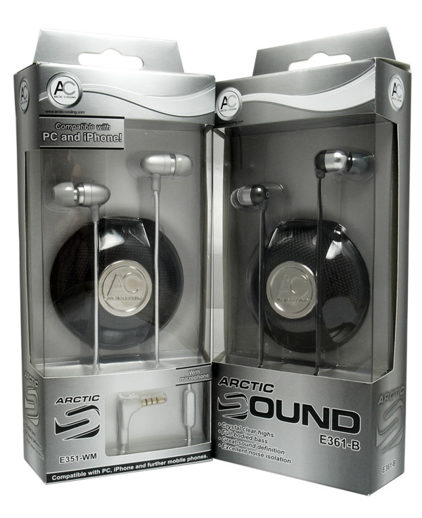 ARCTIC E361-BM - In-ear headphones with Microphone – image 2