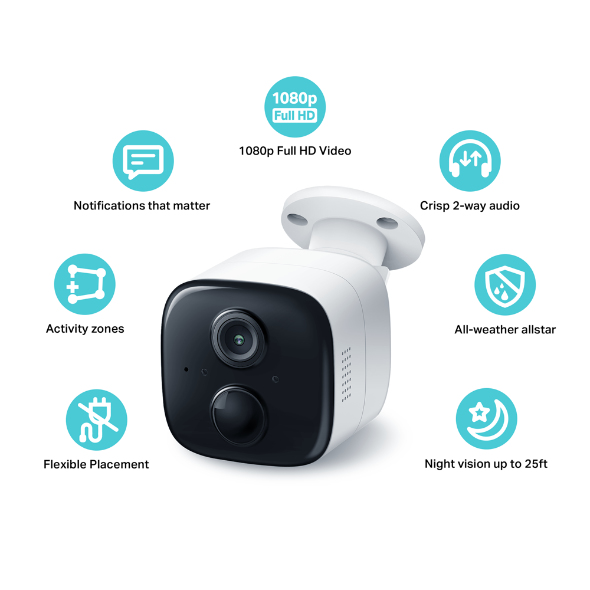 TP-Link KC310S2 security camera Cube IP security camera Outdoor – image 2
