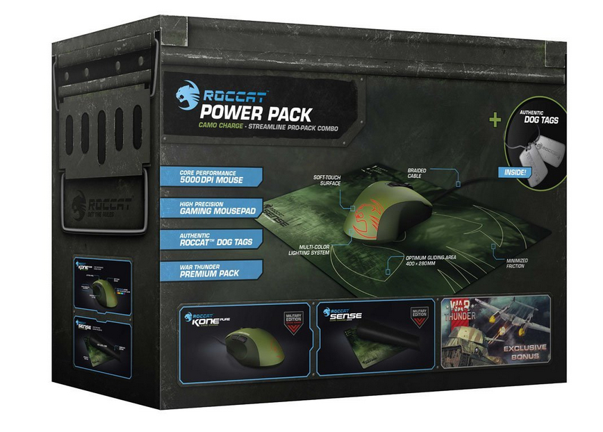 Turtle Beach Kova Pure Military Bundle Camo Charge