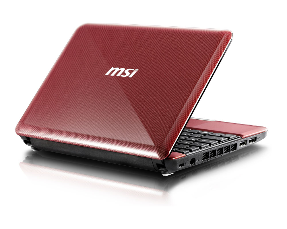 MSI Wind U135DX-2643FR Intel Atom® N570 Netbook – image 1