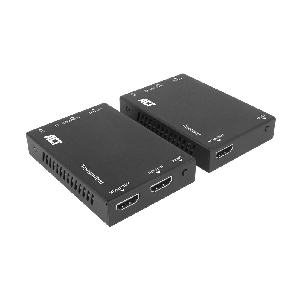 ACT HDMI over IP Extender Set, via CAT5e and up, 150 meters – image 1