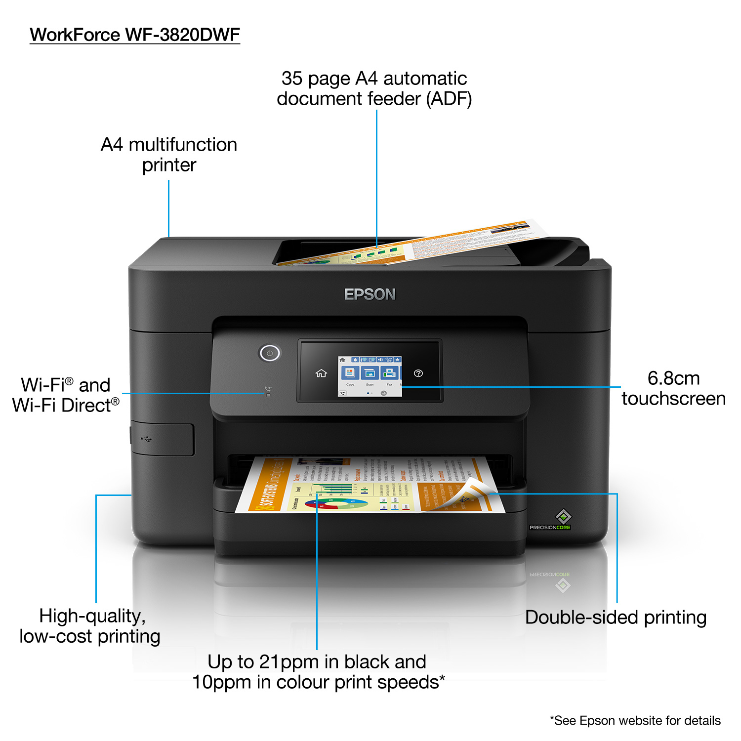Epson WorkForce Pro WF-3820DWF Inkjet A4 – image 6