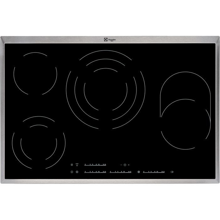 Electrolux KT8421XE hob Black, Silver 4 zone(s)
