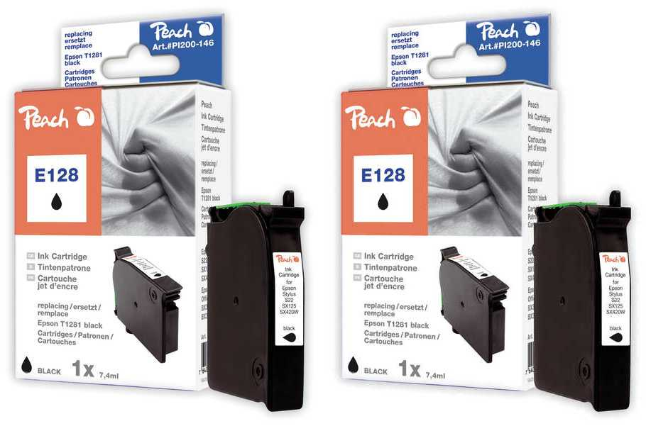 Peach 318811 ink cartridge 1 pc(s) Black