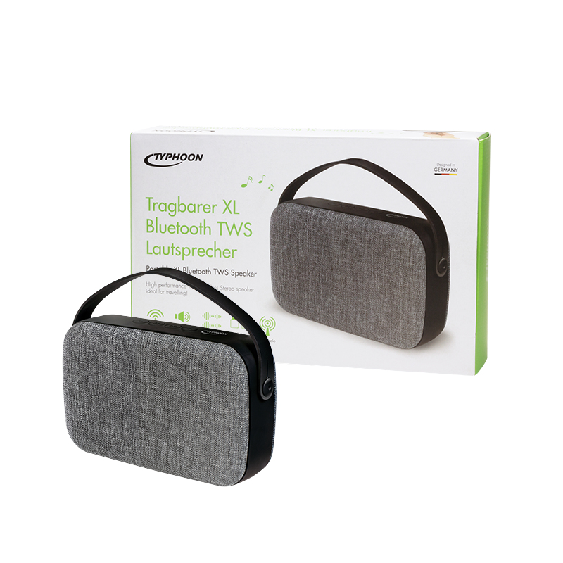 LogiLink TM042 portable/party speaker Stereo portable speaker Black, Grey – image 7