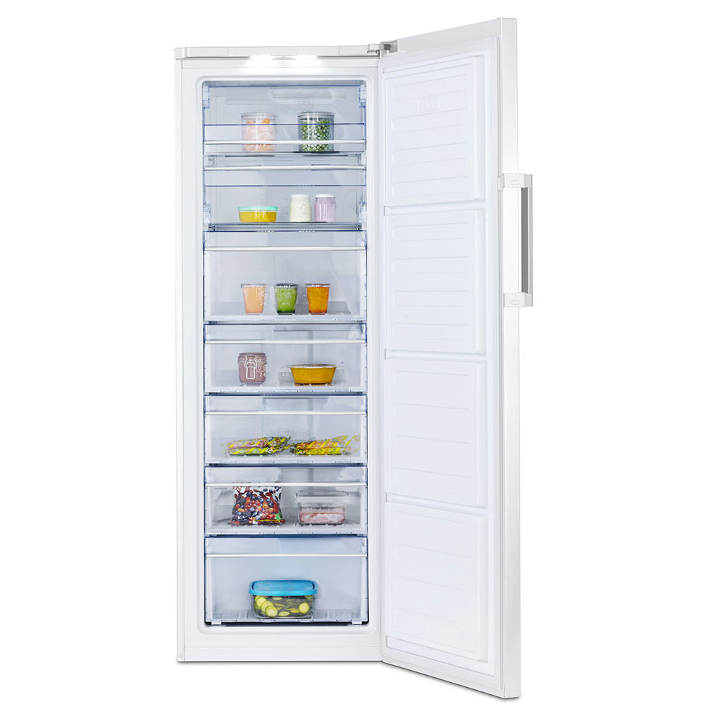 Beko RFNE290E33W Upright freezer Freestanding – image 2