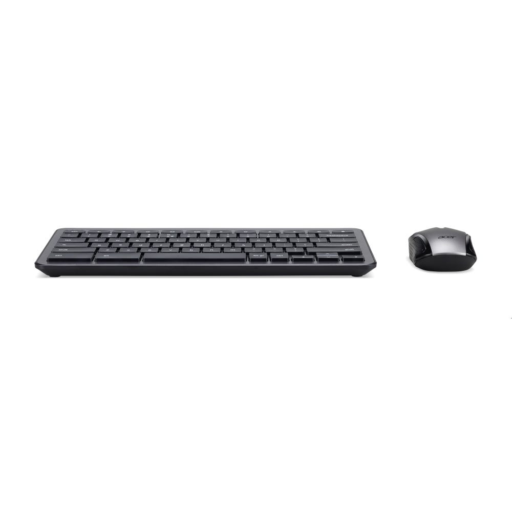 Acer GP.ACC11.010 keyboard Mouse included Universal RF Wireless Nordic Black, Grey – image 1