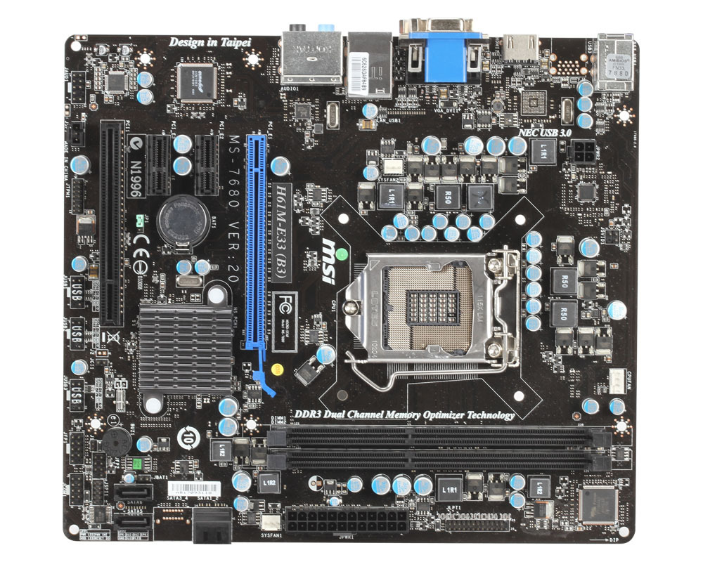 MSI H61M-E33 (B3) – image 2