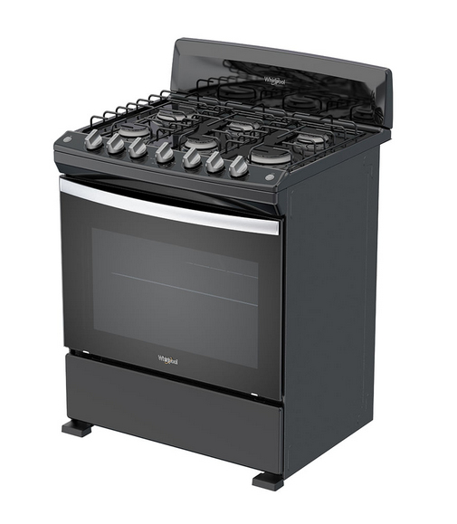 Whirlpool WFR3000B cooker Freestanding cooker Gas Black – image 9