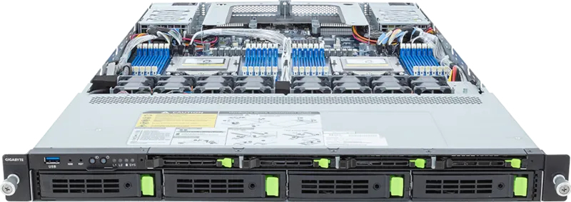 GIGABYTE R183-Z96-AAV1 LGA 6096 Rack (1U) Black, Steel – image 2