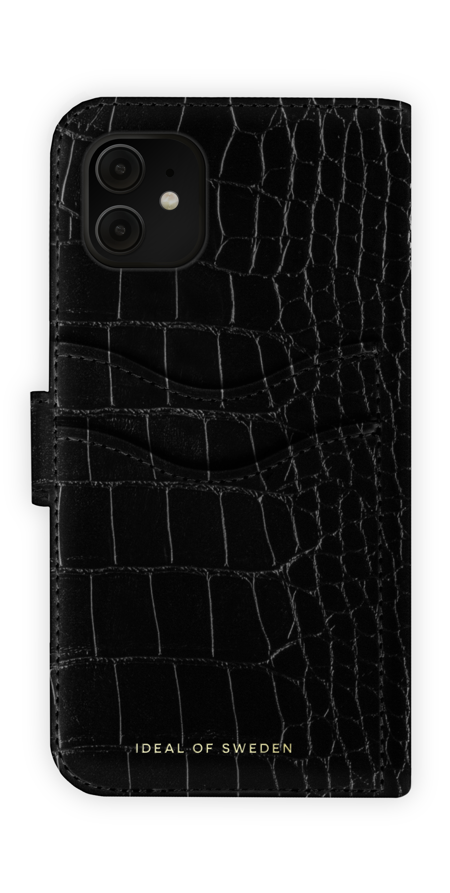 iDeal of Sweden Magnet Wallet+ iPhone 11 / XR Black Croco – image 2