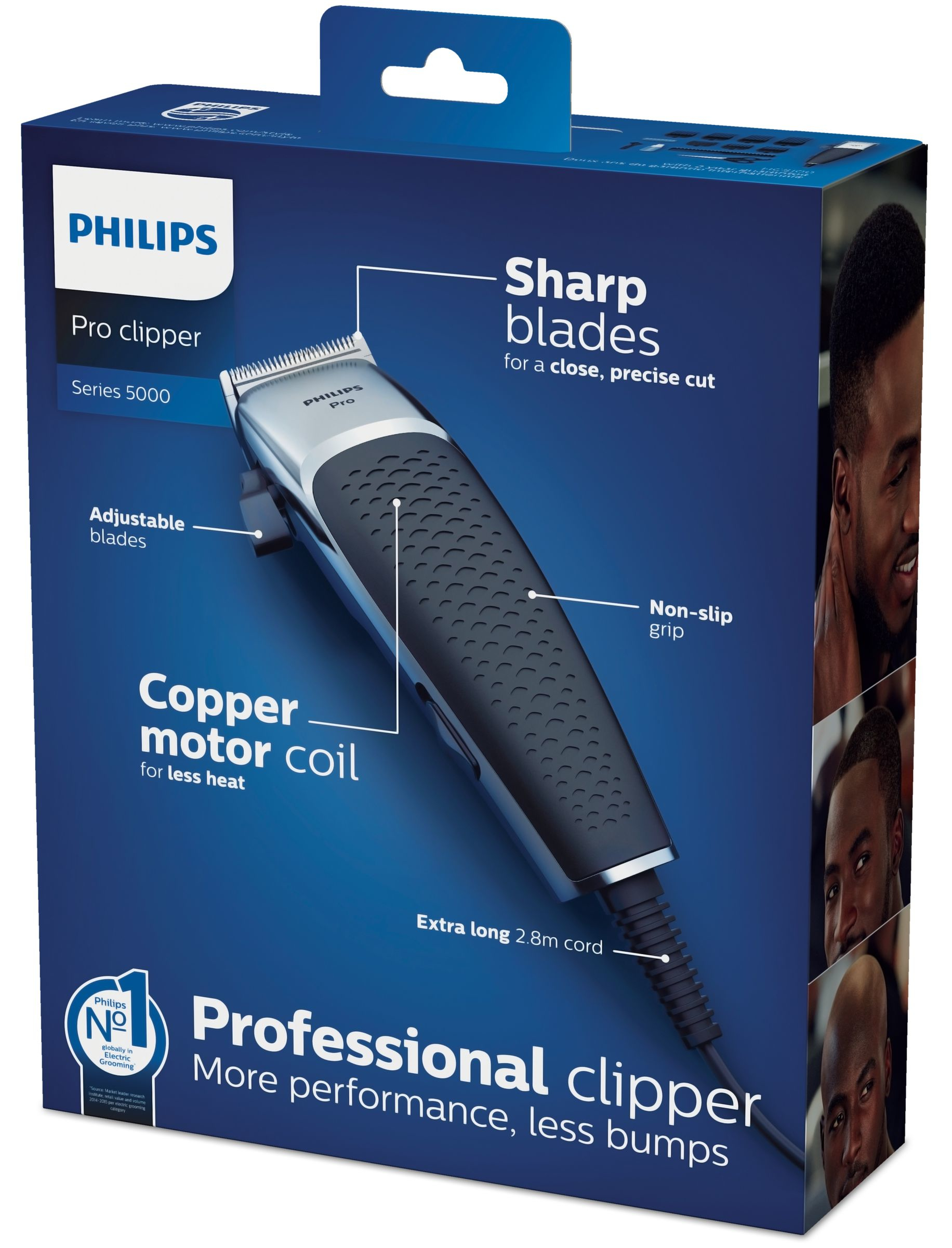 Philips HAIRCLIPPER Series 5000 Copper motor coil Pro clipper – image 2