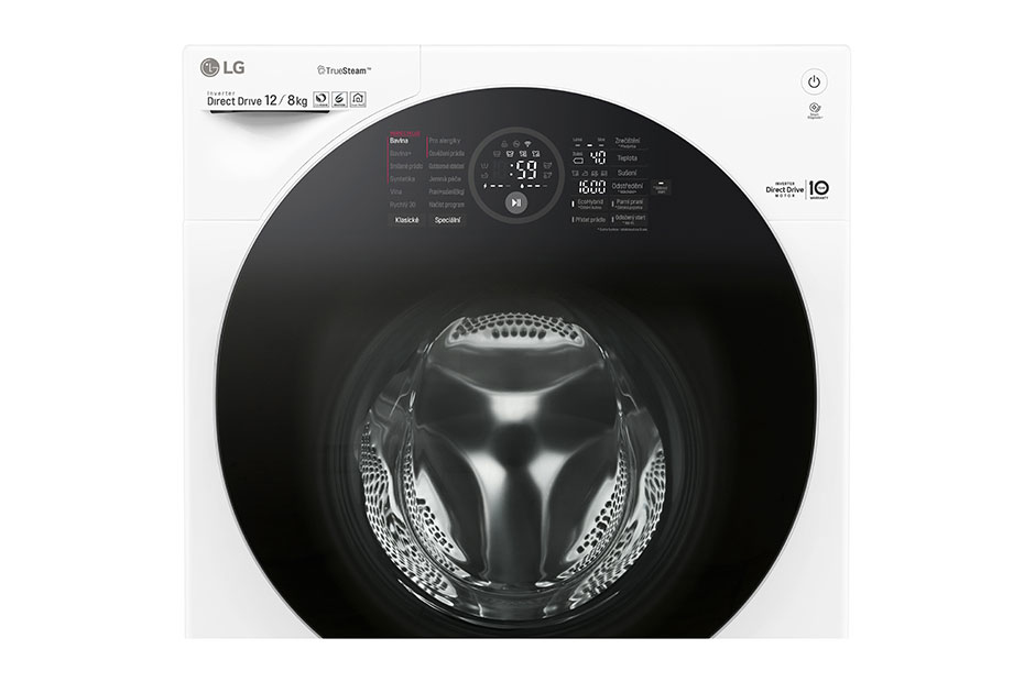 LG F126G1BCH2N washer dryer Freestanding Front-load Black, White – image 5