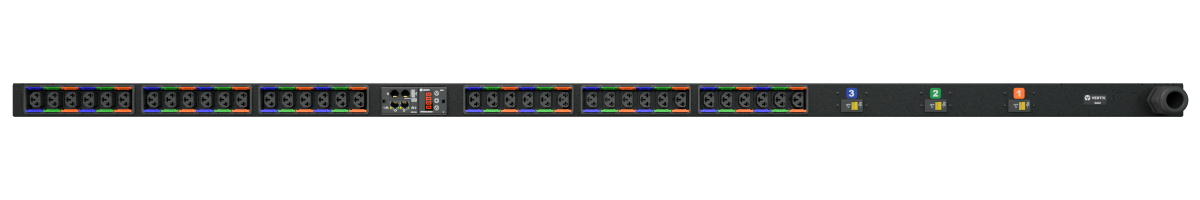 Vertiv Geist MN03E4W1-36CF18-4CS15A0A10-S-A power distribution unit (PDU) 36 AC outlet(s) 0U Black