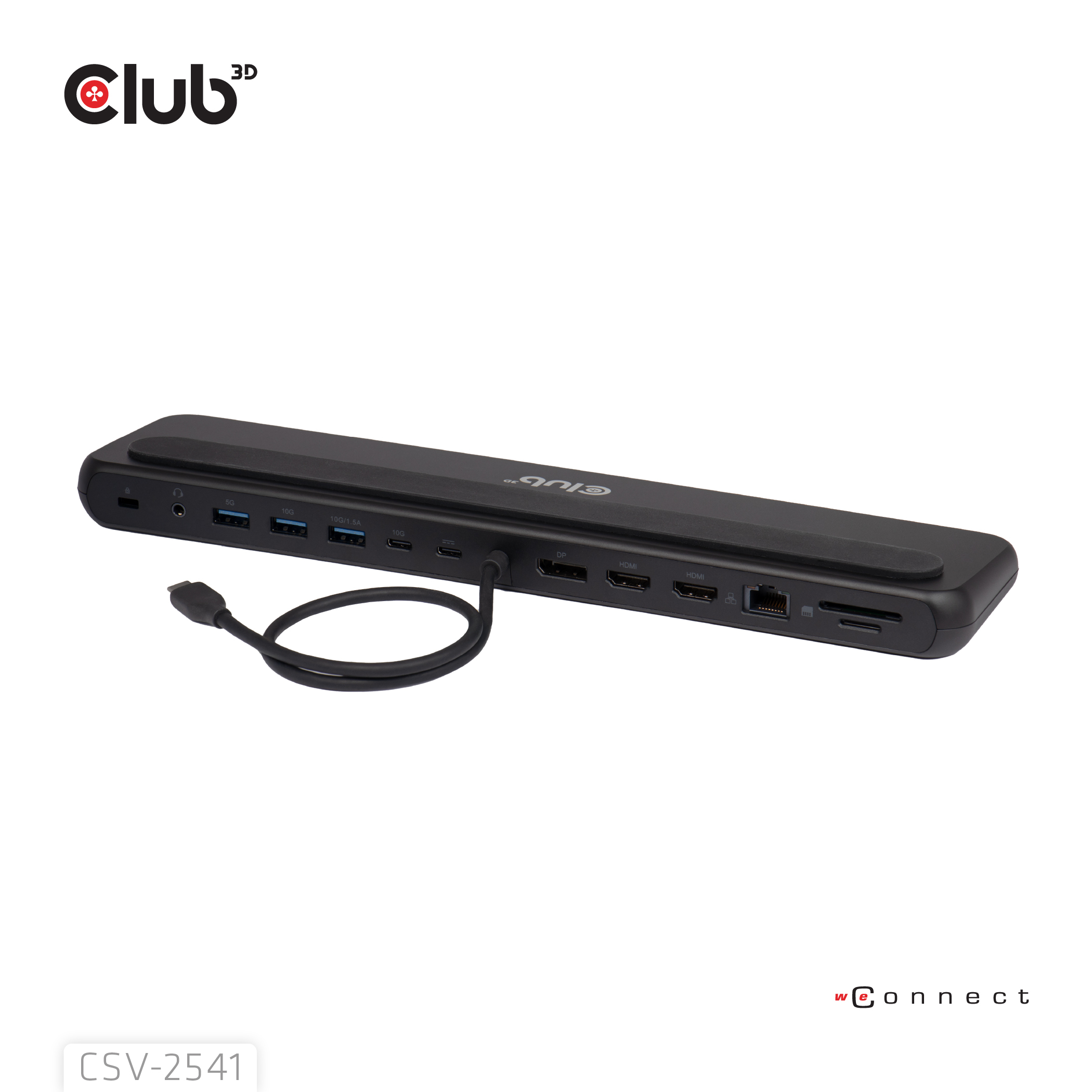 CLUB3D CSV-2541 replicatore di porte e docking station per laptop Dock
