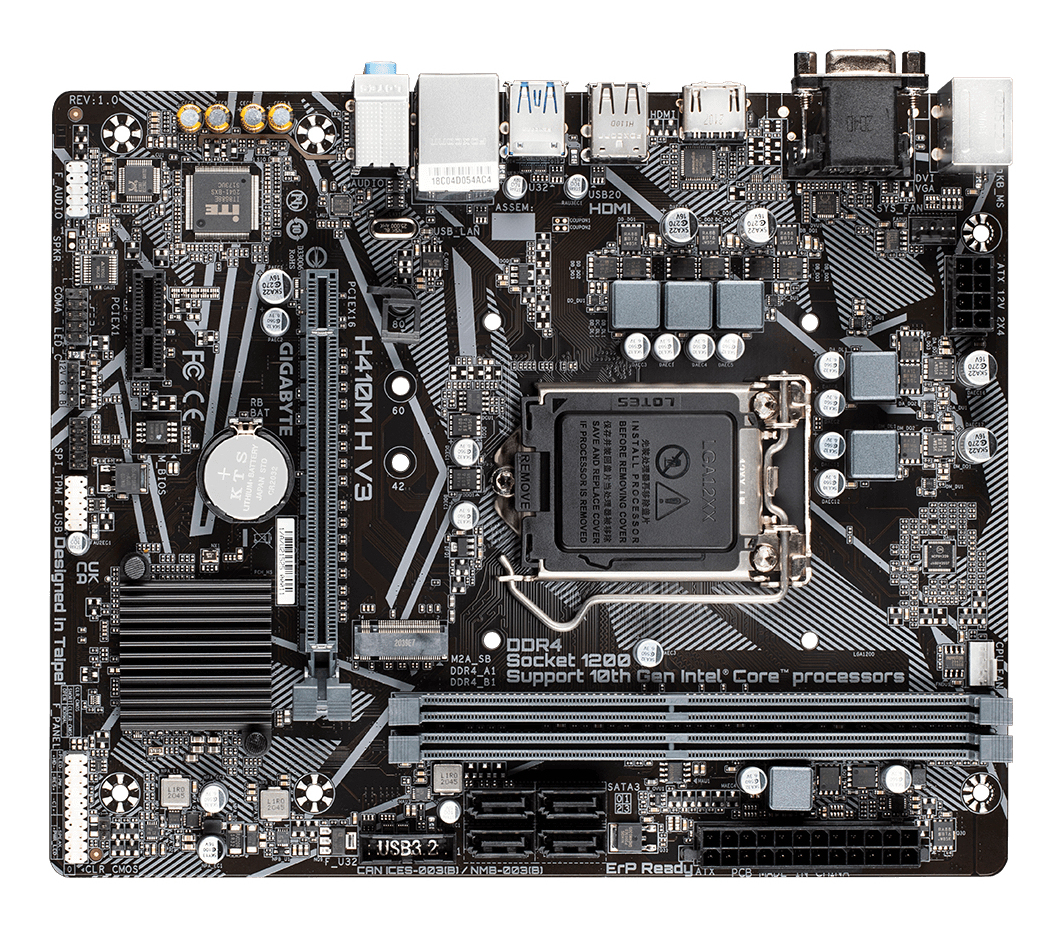 GIGABYTE H410M H V3 – image 2