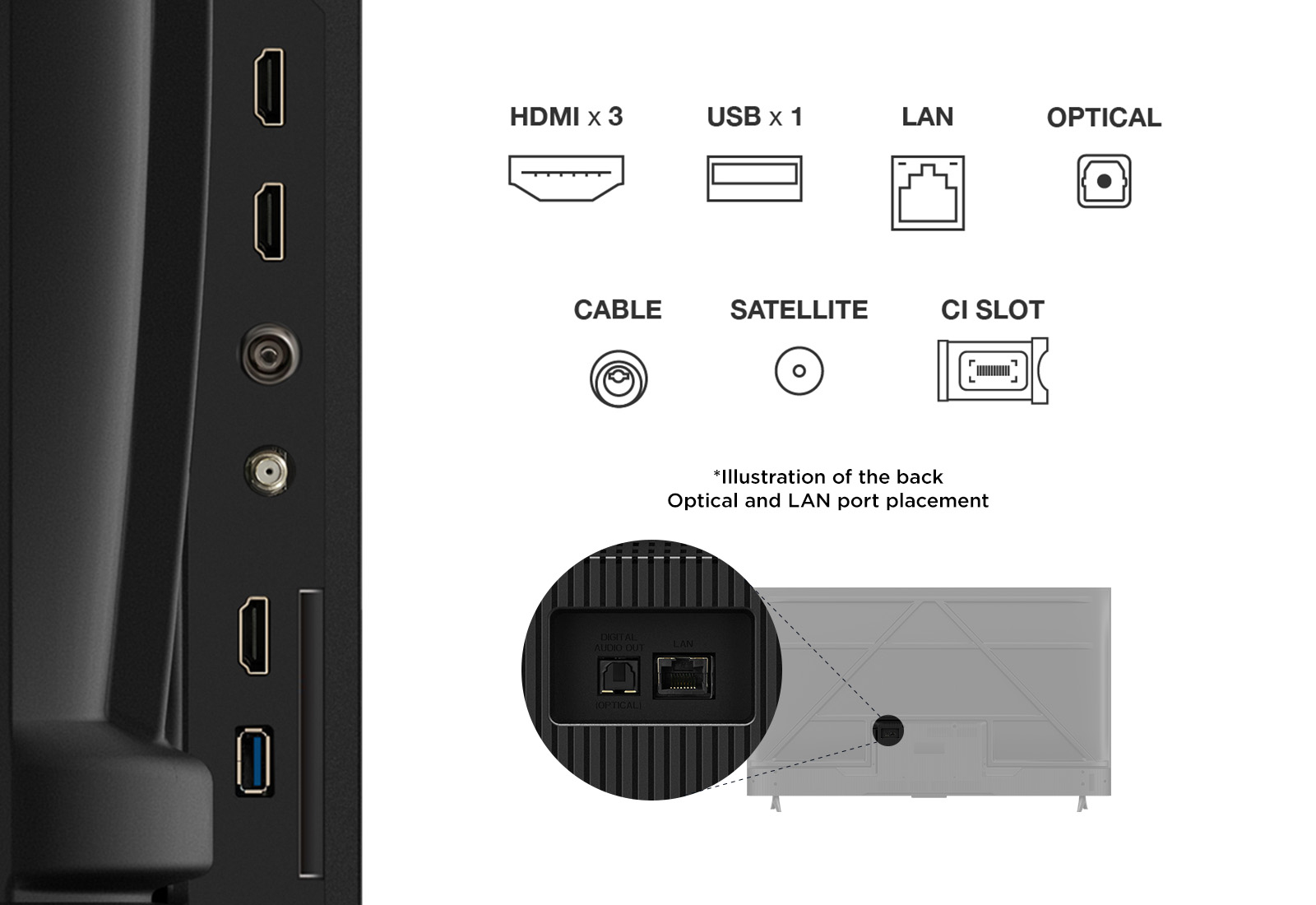 TV TCL LED 65V6C 65 4K UltraHD 60Hz Smart TV Google TV Dolby Vision HDR10 Métal — photo 11