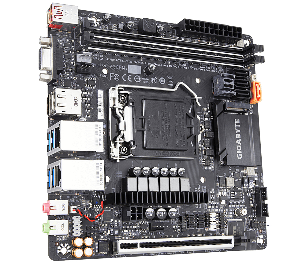 GIGABYTE C246N-WU2 motherboard Intel C246 LGA 1151 (Socket H4) mini ITX – image 4