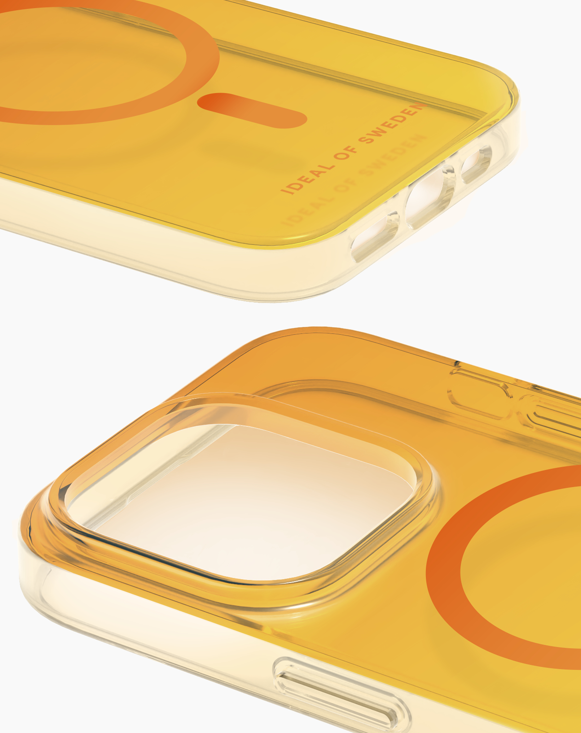 iDeal of Sweden Clear Case MagSafe iPhone 14 Pro Orange Spritz – image 3