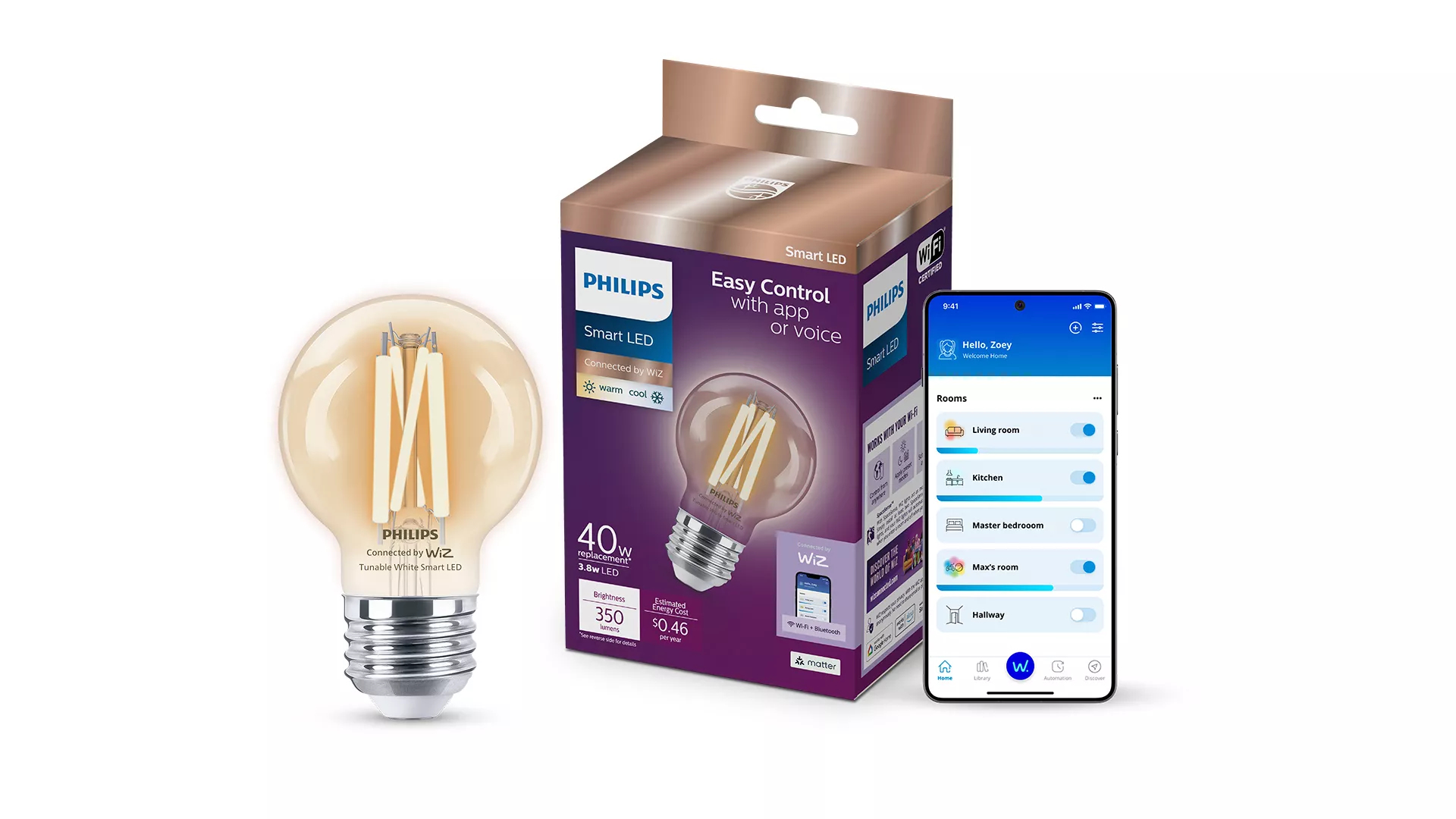 Philips by Signify Philips 046677567279 smart lighting Wi-Fi/Bluetooth – image 2