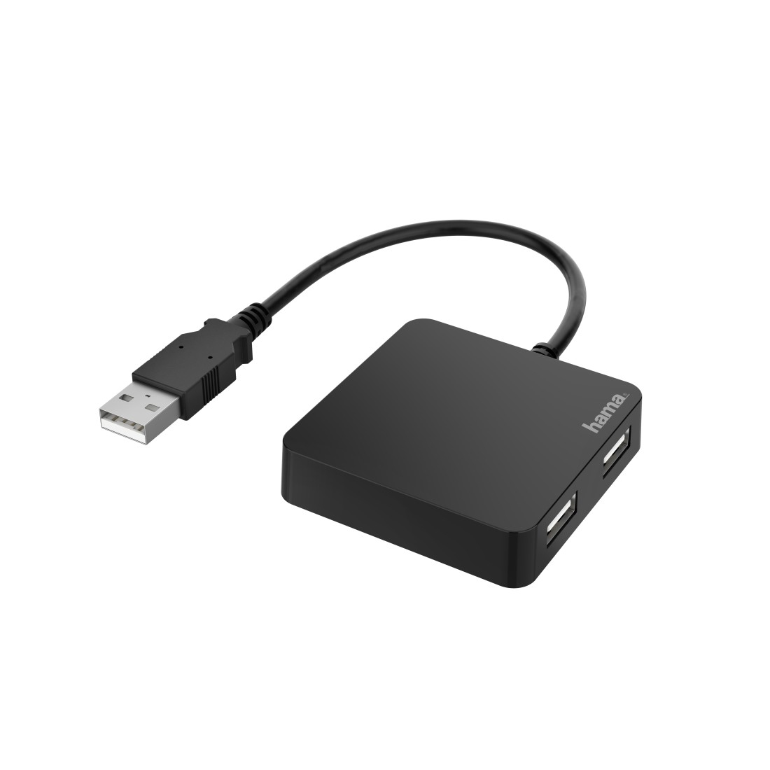Hama USB Hub, 4 Ports, USB 2.0, 480 Mbit/s – image 1