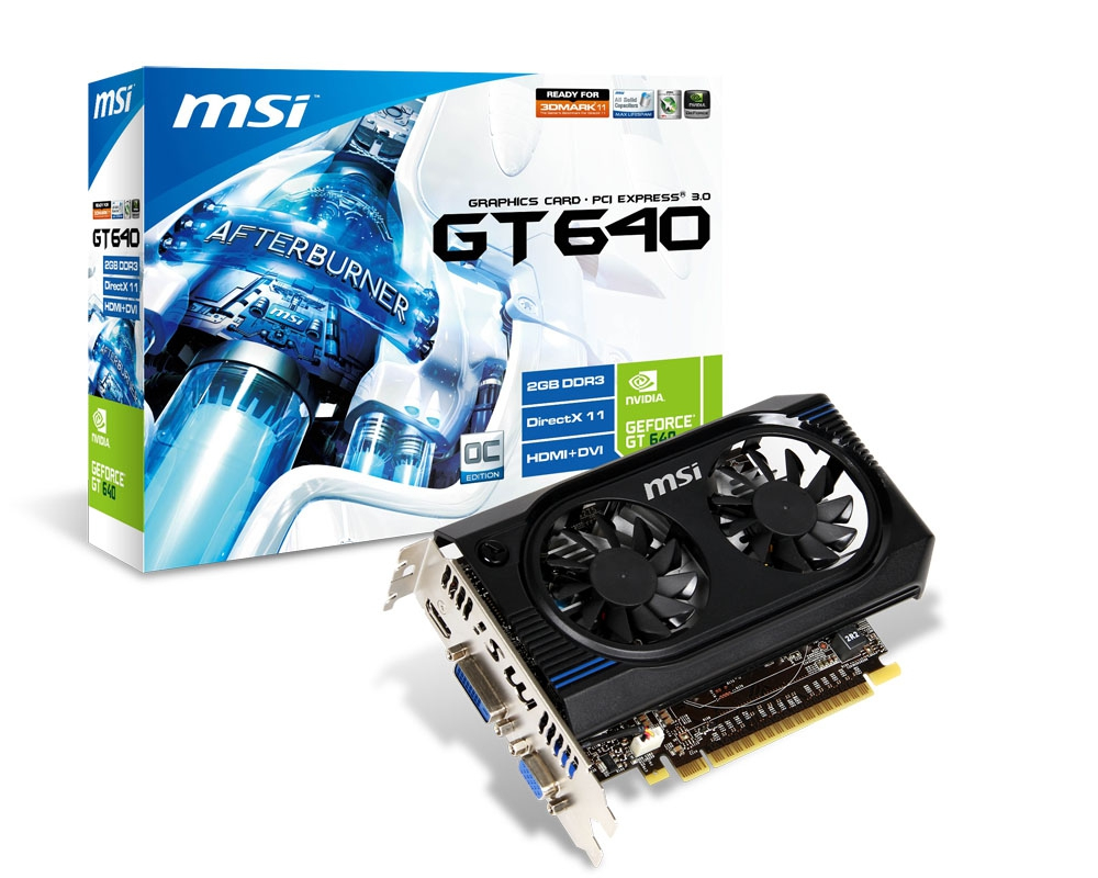 MSI V809-404R graphics card NVIDIA GeForce GT 640 – image 2