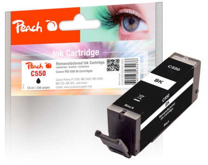 Peach 319434 ink cartridge Compatible Black