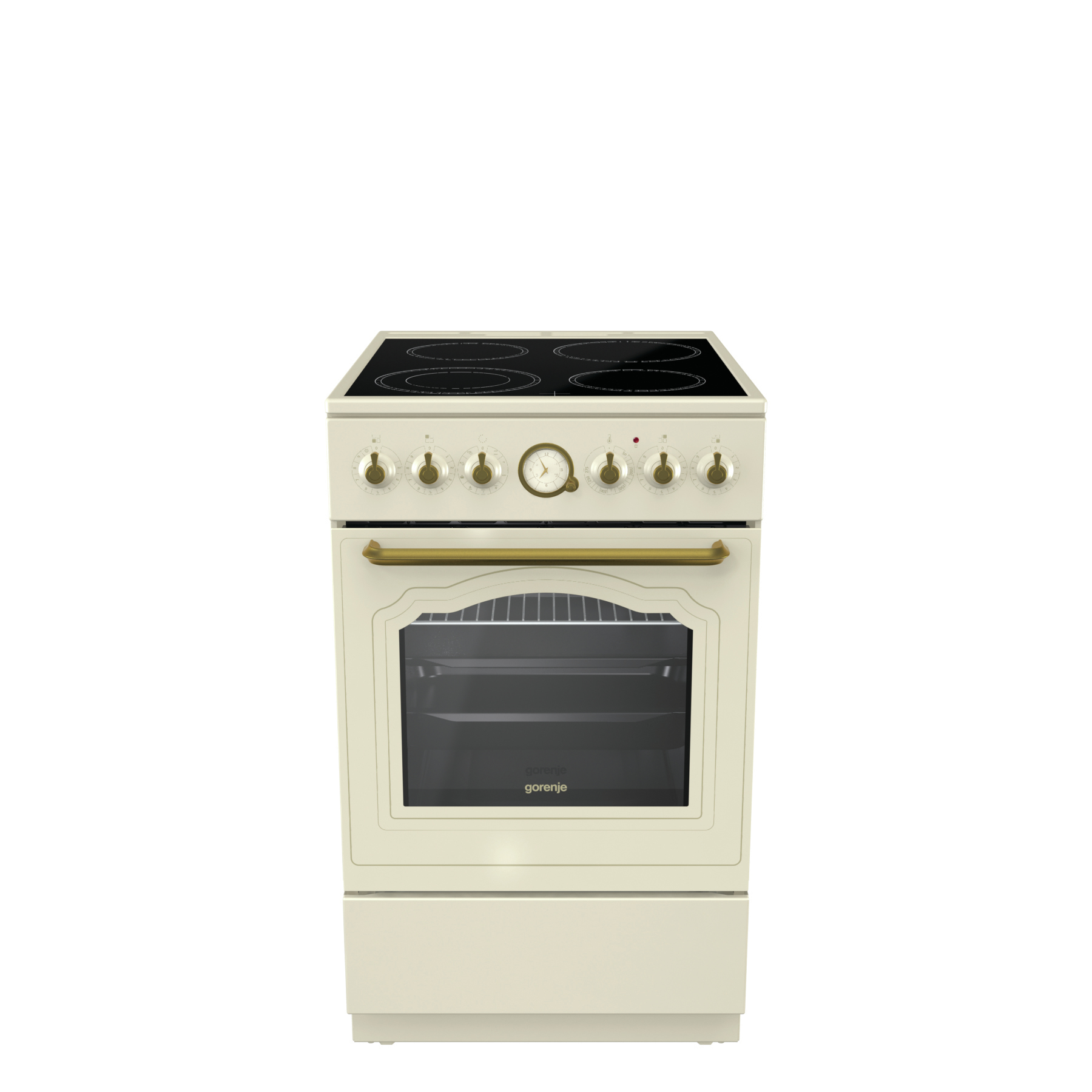 Gorenje EC52CLI Freestanding cooker Electric Ceramic hob Ivory – image 4