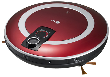 LG VR5912LV robot vacuum Red