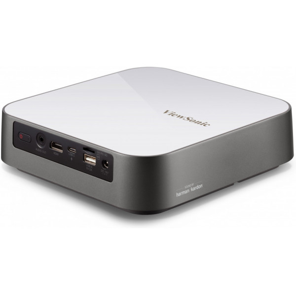 Viewsonic M2e Short throw projector 1000 ANSI lumens LED 1080p (1920x1080) 3D Grey, White – image 5