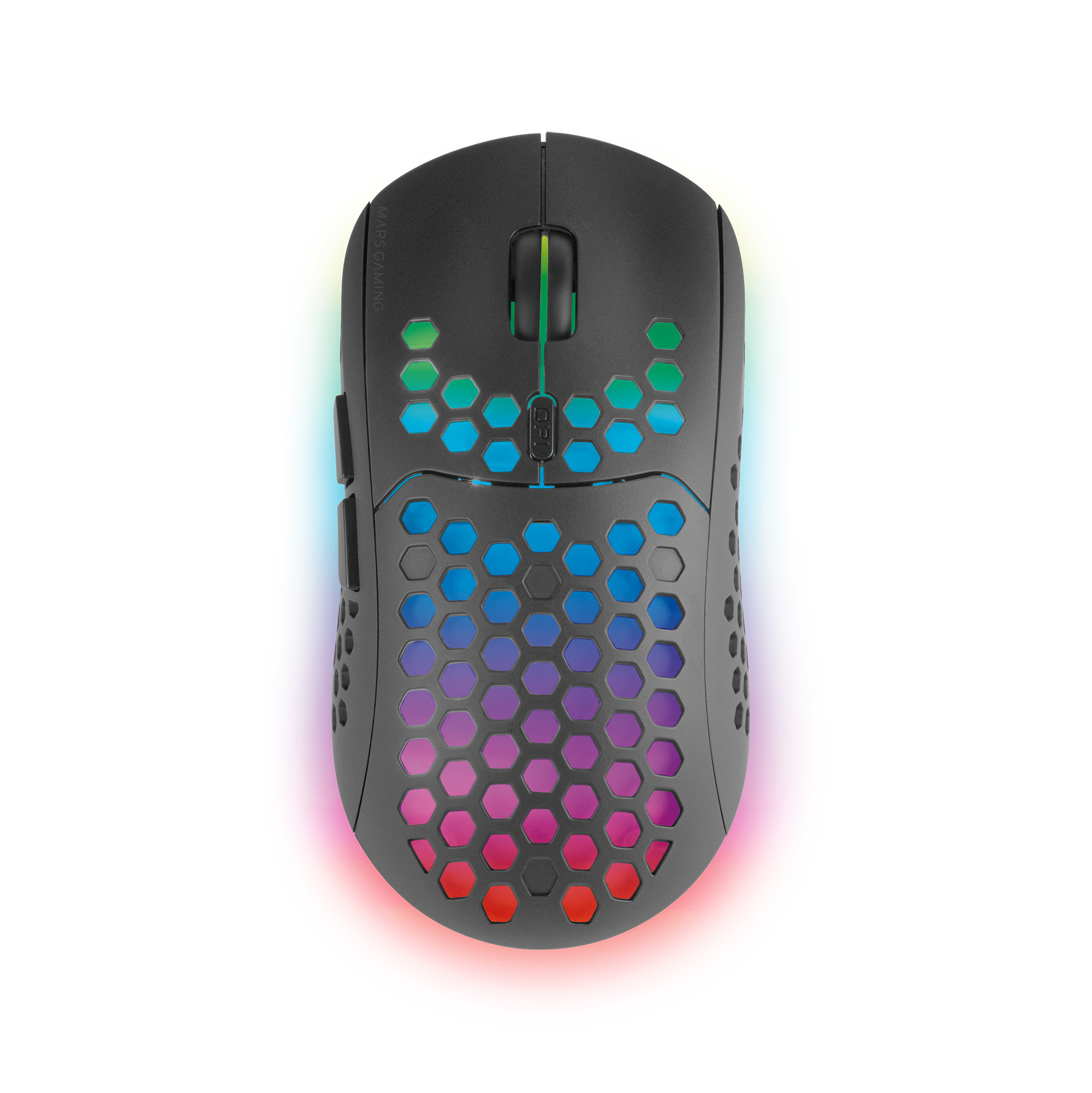 Mars Gaming MMW3, Wireless Gaming Mouse, RGB Flow, Ultralight – image 1