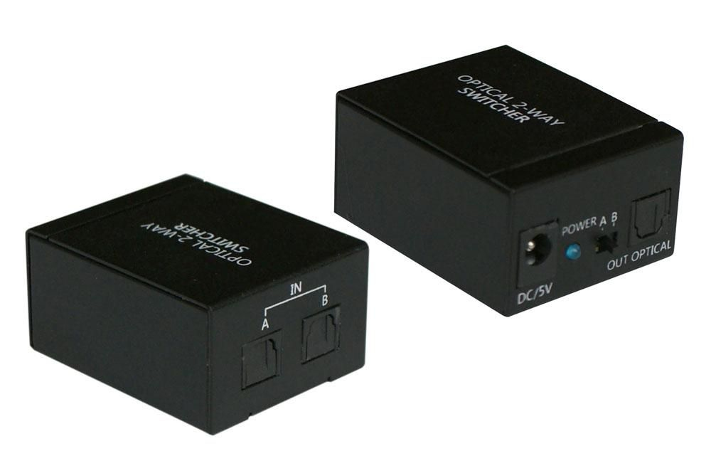 MC-OPSW21 audio switch Black
