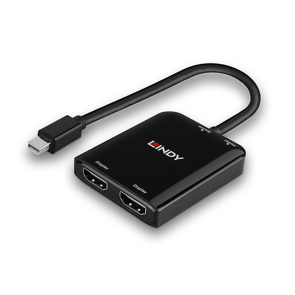Lindy 38432 interface hub Mini DisplayPort 21600 Mbit/s Black – image 5