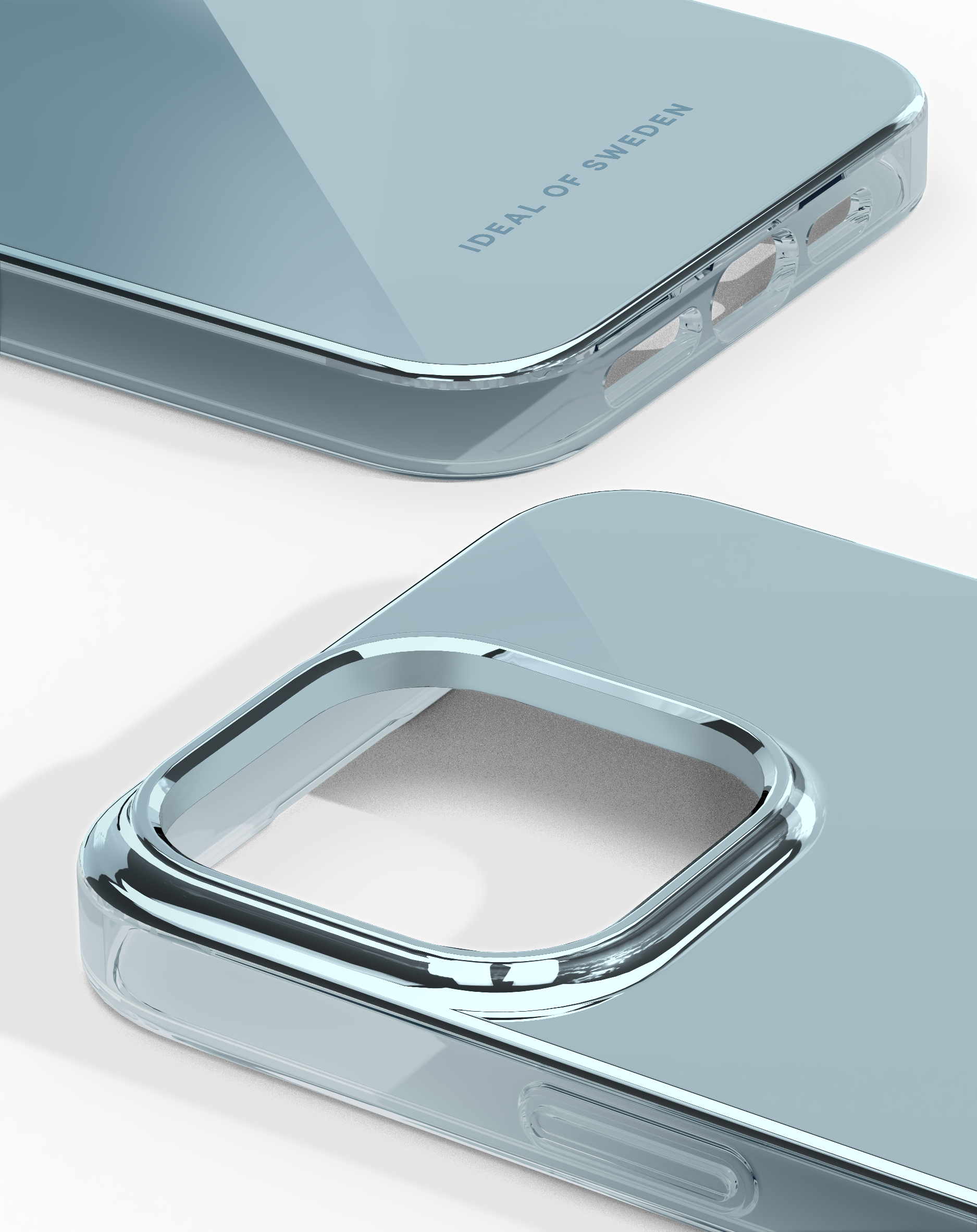 iDeal of Sweden Mirror Case iPhone 14 Pro Max Mirror Sky Blue – image 3