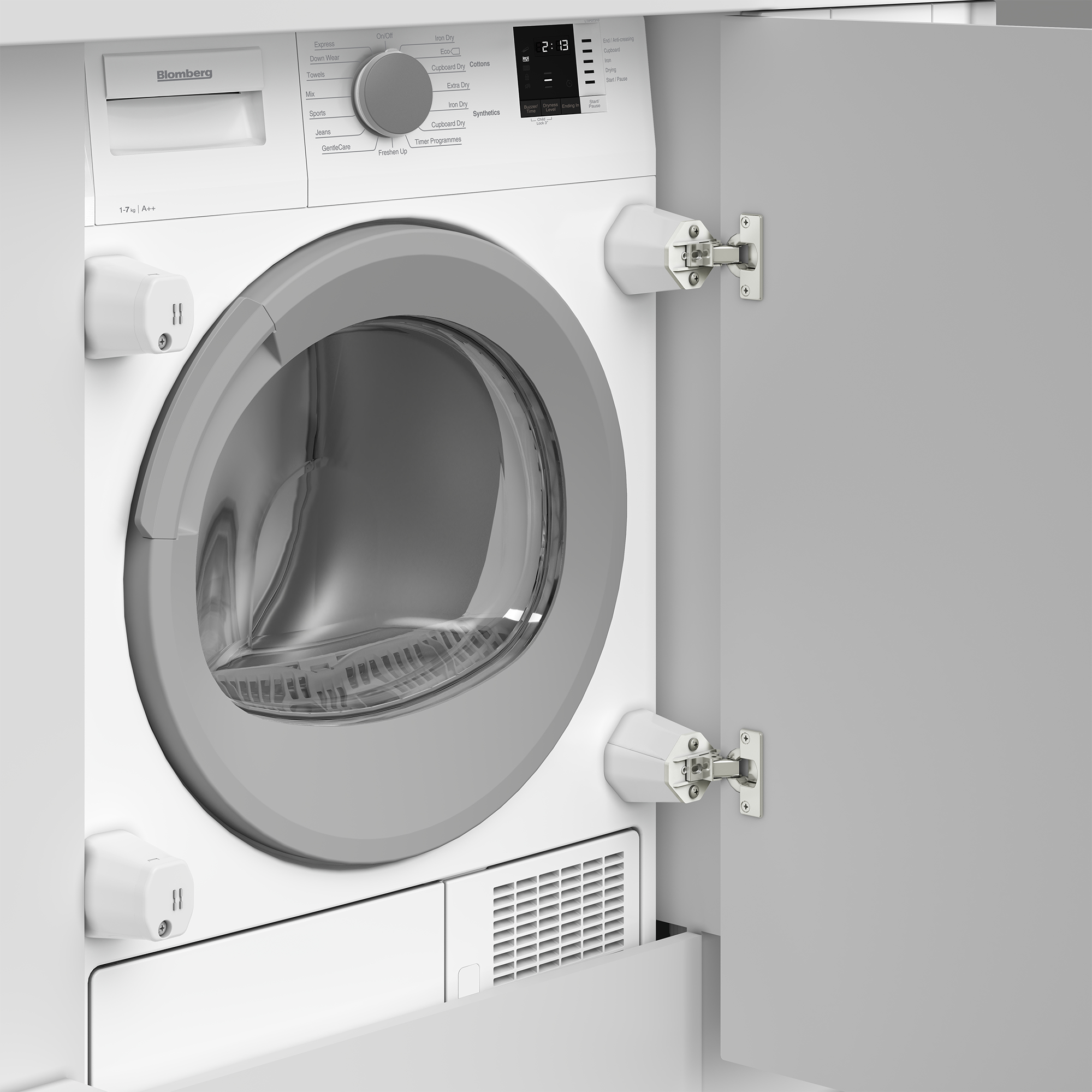 Blomberg LTIP07310 7kg Integrated Heat Pump Tumble Dryer with Sensor Drying Programme – image 2