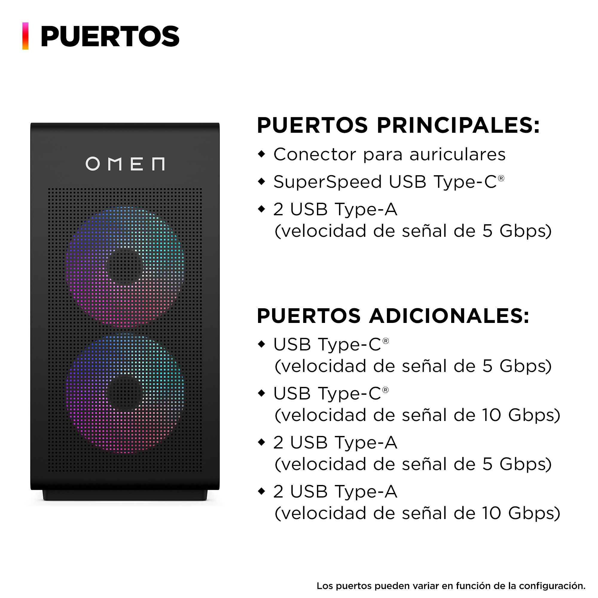 PC gaming OMEN 35L edición Valorant GT16-0124ns - imagen 4