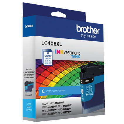 Brother LC406XLCS ink cartridge 1 pc(s) Original High (XL) Yield Cyan – image 8