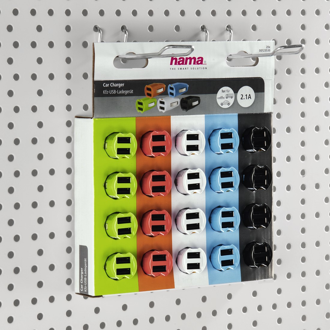 Hama 00178268 mobile device charger Universal Black, Blue, Red, White USB Auto – image 9