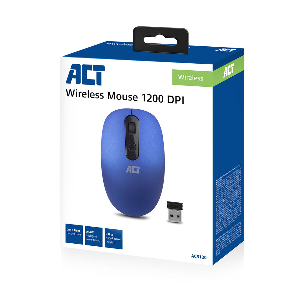ACT Wireless Mouse 1200 DPI – image 7