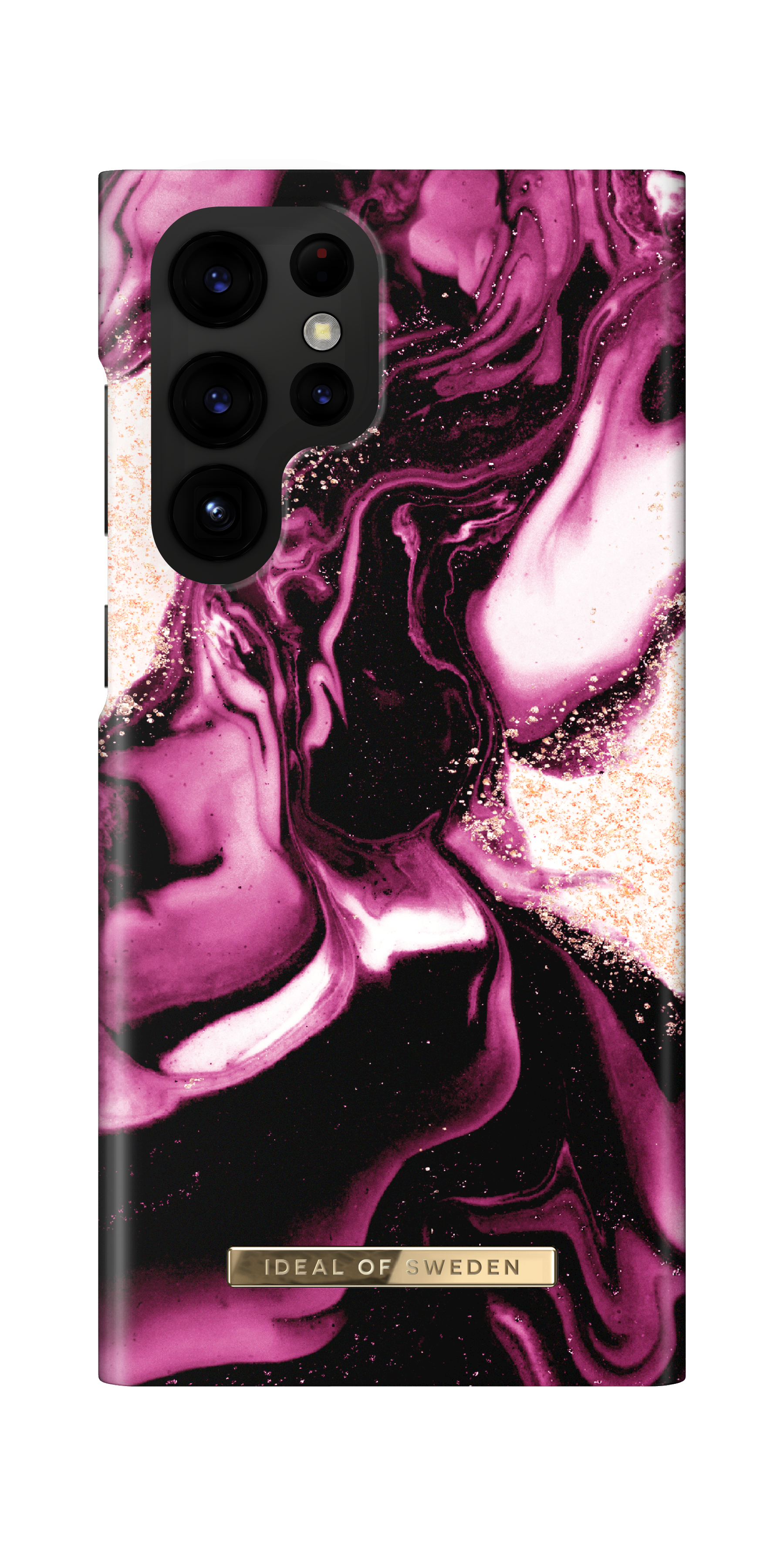 iDeal of Sweden Printed Case Galaxy S22U Golden Ruby Marble – image 3