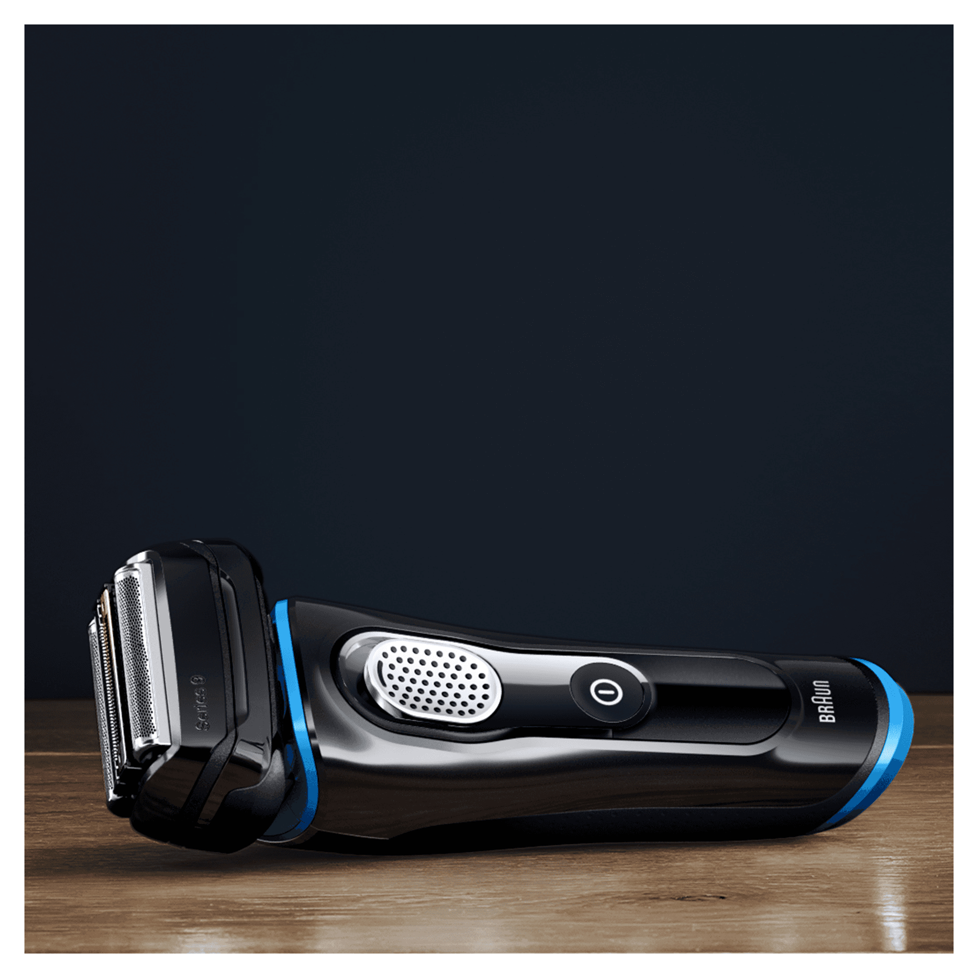 Braun Series 9 Electric Shaver for Men 9240s, Charging Stand and Travel Case - Black/Eloxal Blue – image 6