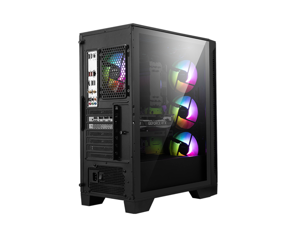 MSI CODEX Z2 B8NVL-695US PC AMD Ryzen™ 7 8700F 16 GB DDR5-SDRAM 1 TB SSD NVIDIA GeForce RTX 5060 Windows 11 Home Desktop Black image 4