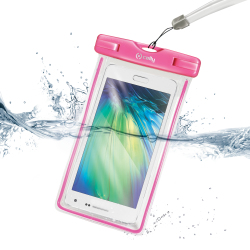 Celly WPCBAGXL02 mobile phone case Sleeve case Pink, Transparent